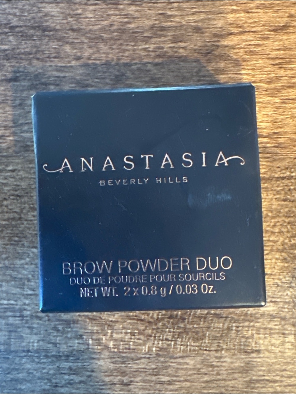 Anastasia Beverly Hills Brow Powder Duo - Black Packaging with Gold Lettering